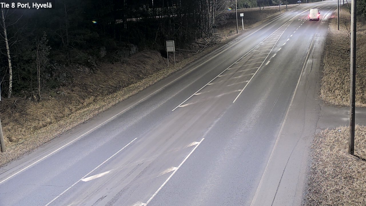 Kelikamerat Kuva Tie 8 Pori, Hyvelä, Pori, Satakunta