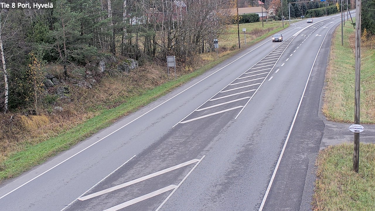 Kelikamerat Kuva Tie 8 Pori, Hyvelä, Pori, Satakunta