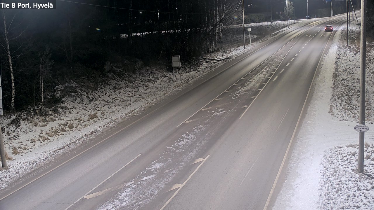 Kelikamerat Kuva Tie 8 Pori, Hyvelä, Pori, Satakunta