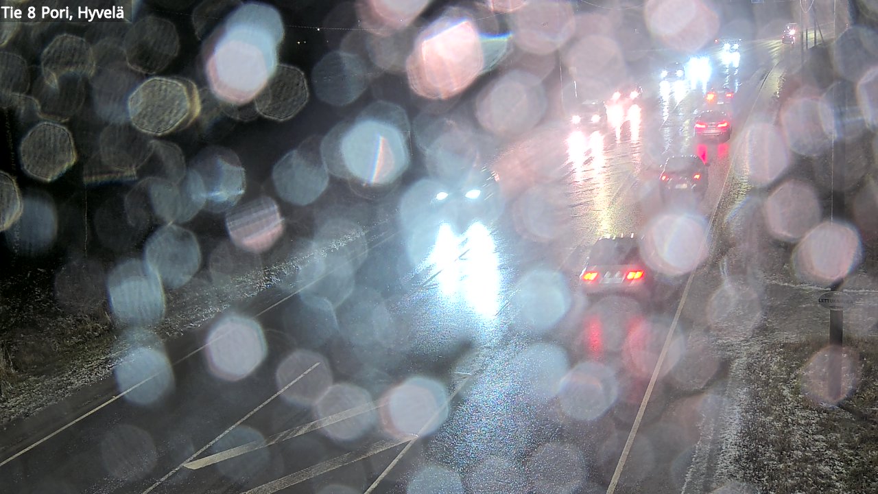 Kelikamerat Kuva Tie 8 Pori, Hyvelä, Pori, Satakunta