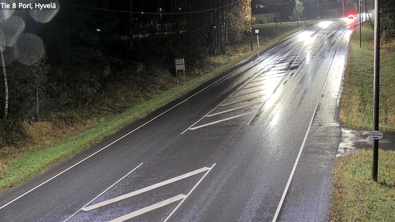 Kelikamerat Kuva Tie 8 Pori, Hyvelä, Pori, Satakunta