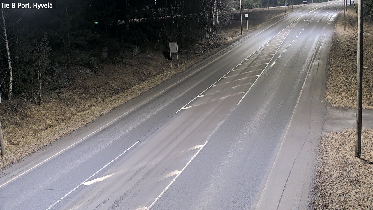 Kelikamerat Kuva Tie 8 Pori, Hyvelä, Pori, Satakunta