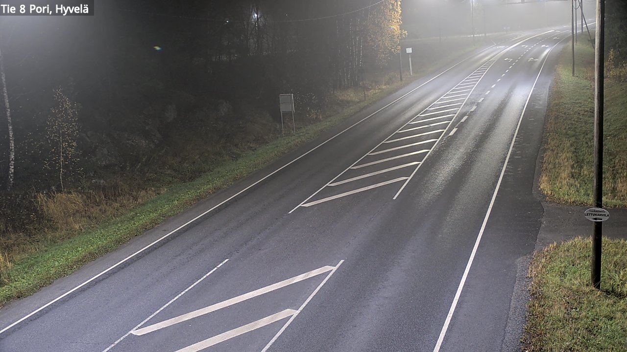 Kelikamerat Kuva Tie 8 Pori, Hyvelä, Pori, Satakunta