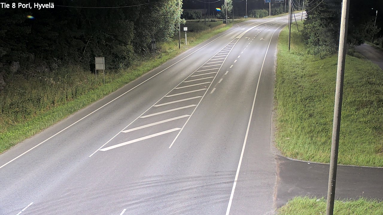 Kelikamerat Kuva Tie 8 Pori, Hyvelä, Pori, Satakunta