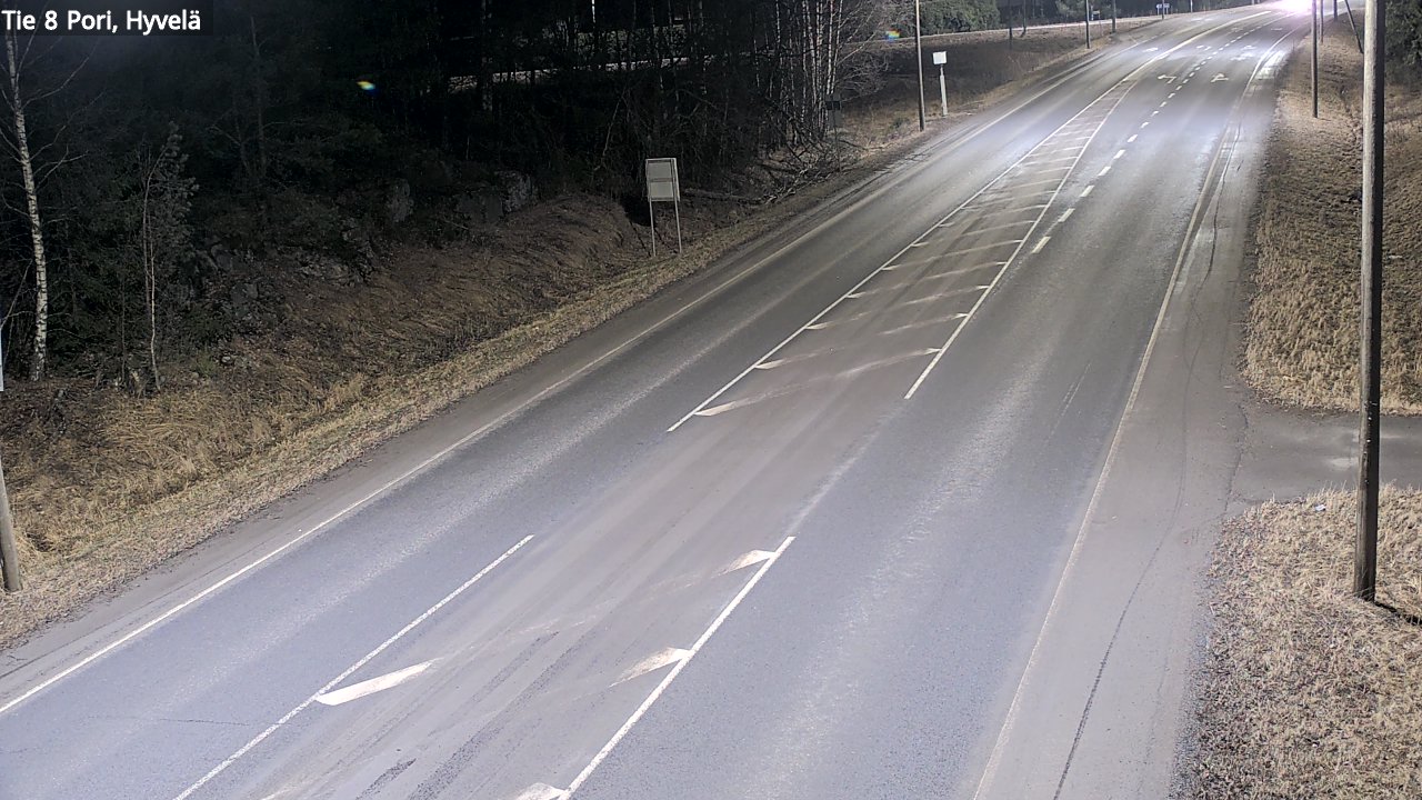 Kelikamerat Kuva Tie 8 Pori, Hyvelä, Pori, Satakunta