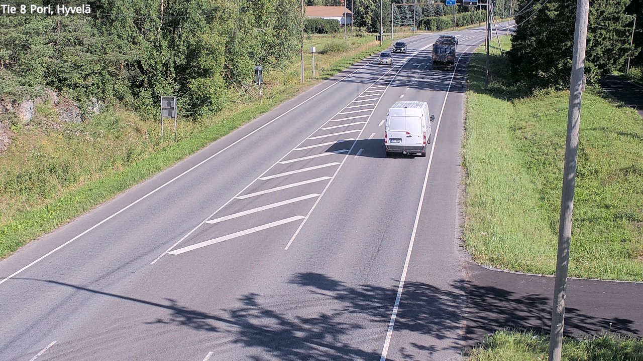 Kelikamerat Kuva Tie 8 Pori, Hyvelä, Pori, Satakunta