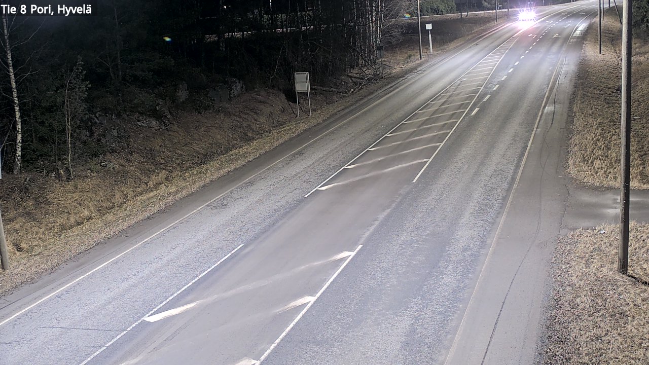 Kelikamerat Kuva Tie 8 Pori, Hyvelä, Pori, Satakunta