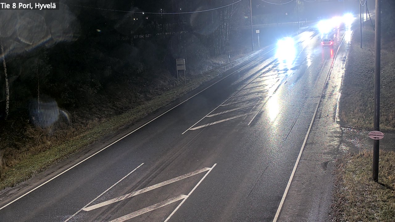 Kelikamerat Kuva Tie 8 Pori, Hyvelä, Pori, Satakunta