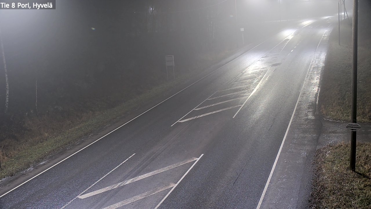 Kelikamerat Kuva Tie 8 Pori, Hyvelä, Pori, Satakunta