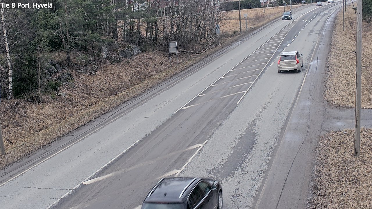 Kelikamerat Kuva Tie 8 Pori, Hyvelä, Pori, Satakunta