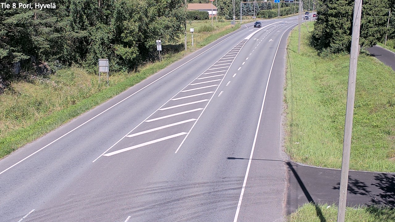 Kelikamerat Kuva Tie 8 Pori, Hyvelä, Pori, Satakunta