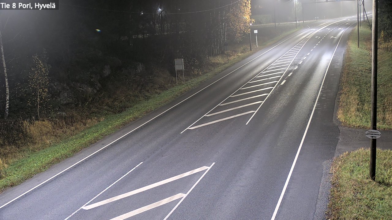Kelikamerat Kuva Tie 8 Pori, Hyvelä, Pori, Satakunta