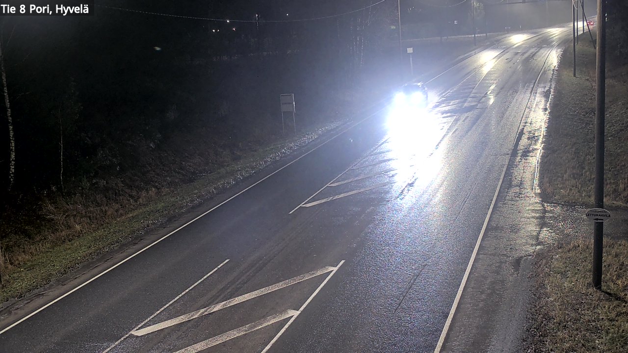 Kelikamerat Kuva Tie 8 Pori, Hyvelä, Pori, Satakunta