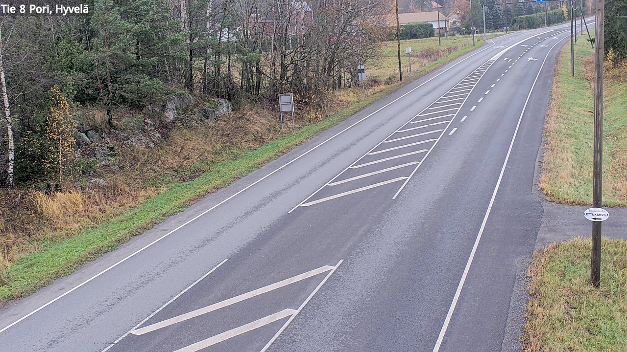 Kelikamerat Kuva Tie 8 Pori, Hyvelä, Pori, Satakunta
