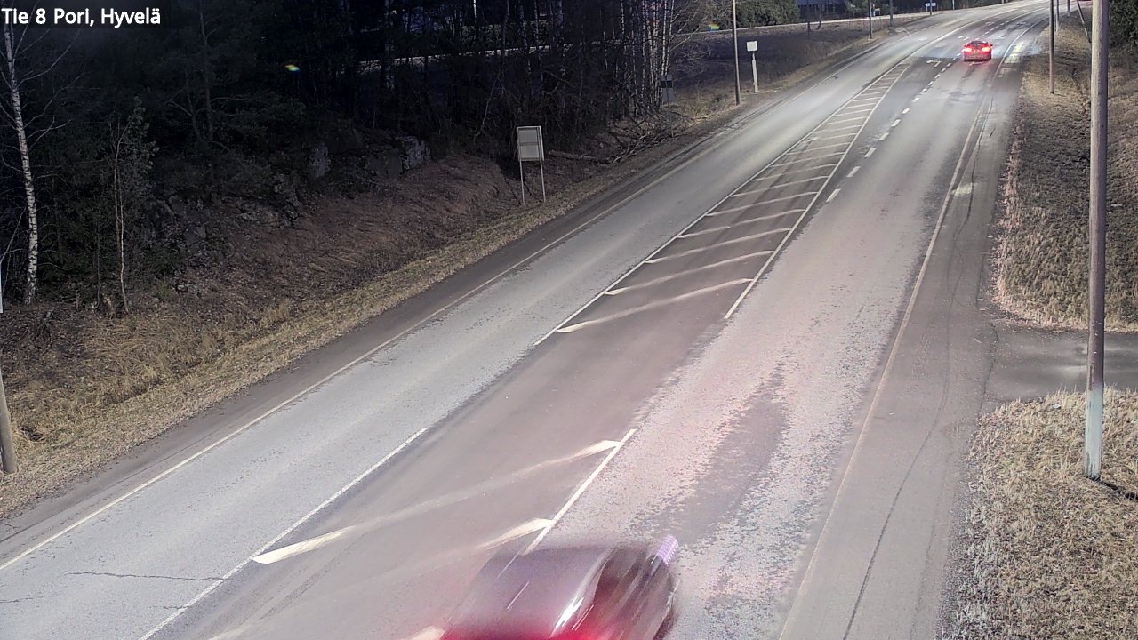 Kelikamerat Kuva Tie 8 Pori, Hyvelä, Pori, Satakunta