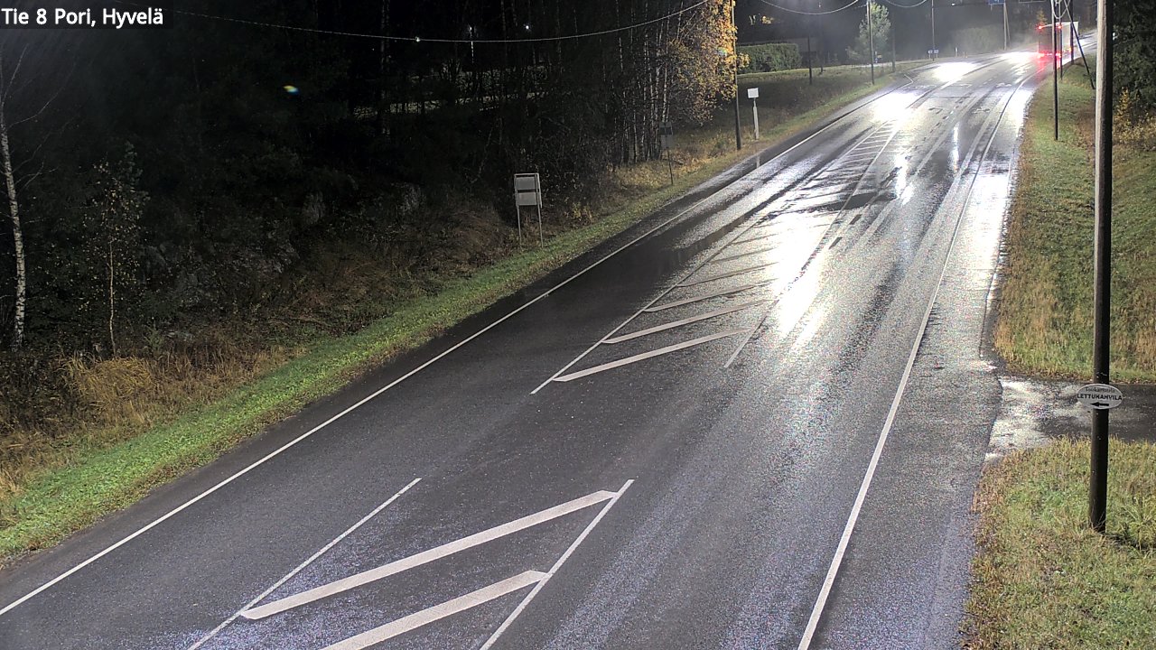 Kelikamerat Kuva Tie 8 Pori, Hyvelä, Pori, Satakunta