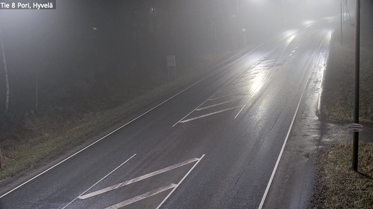 Kelikamerat Kuva Tie 8 Pori, Hyvelä, Pori, Satakunta