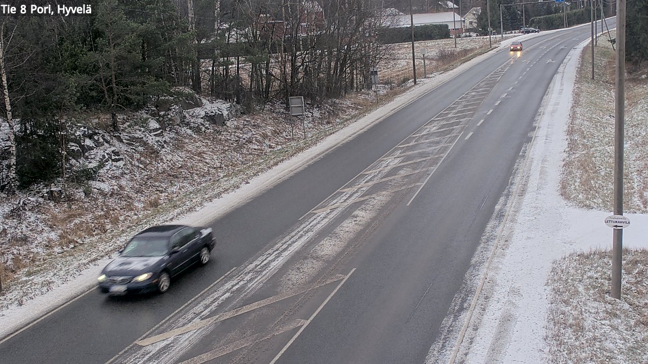 Kelikamerat Kuva Tie 8 Pori, Hyvelä, Pori, Satakunta