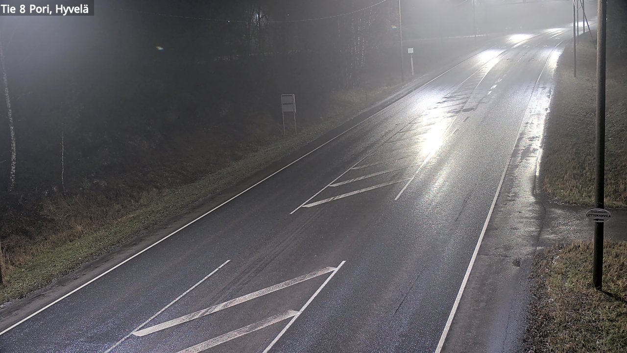 Kelikamerat Kuva Tie 8 Pori, Hyvelä, Pori, Satakunta