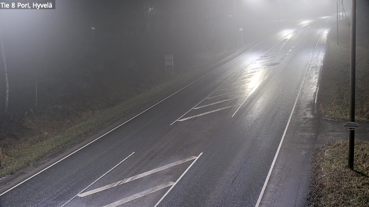 Kelikamerat Kuva Tie 8 Pori, Hyvelä, Pori, Satakunta