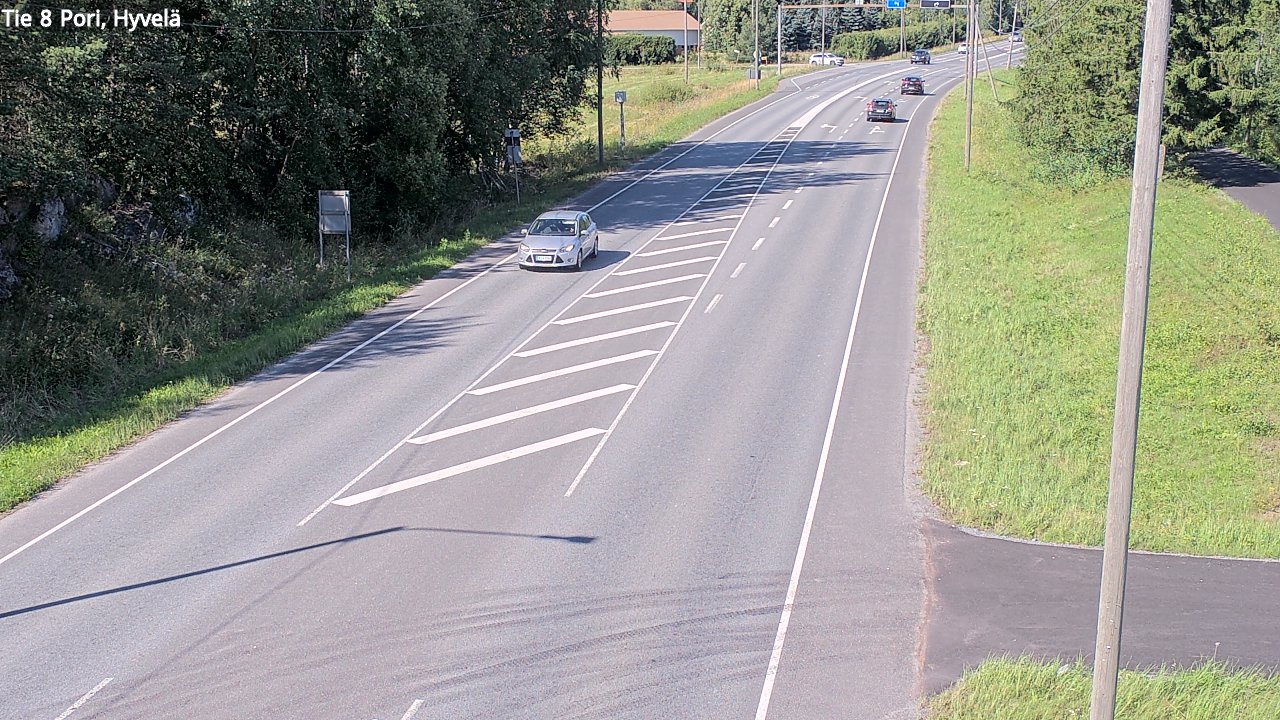 Kelikamerat Kuva Tie 8 Pori, Hyvelä, Pori, Satakunta