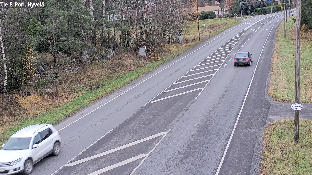 Kelikamerat Kuva Tie 8 Pori, Hyvelä, Pori, Satakunta