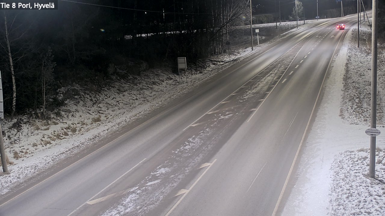 Kelikamerat Kuva Tie 8 Pori, Hyvelä, Pori, Satakunta