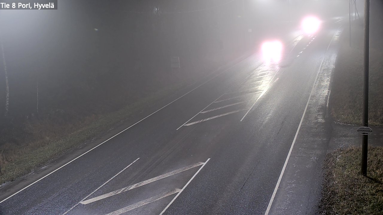 Kelikamerat Kuva Tie 8 Pori, Hyvelä, Pori, Satakunta