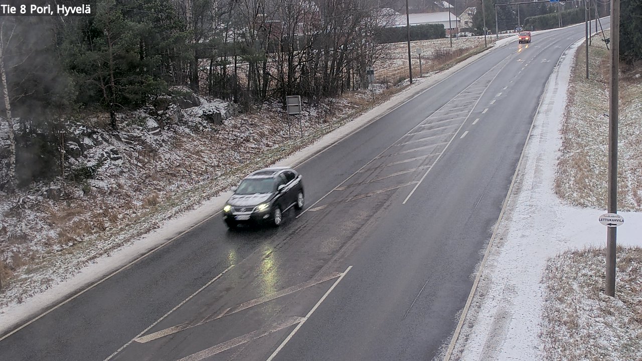 Kelikamerat Kuva Tie 8 Pori, Hyvelä, Pori, Satakunta