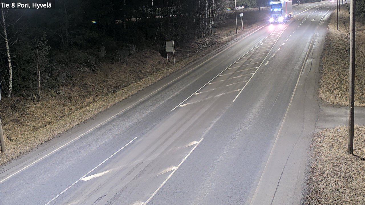 Kelikamerat Kuva Tie 8 Pori, Hyvelä, Pori, Satakunta