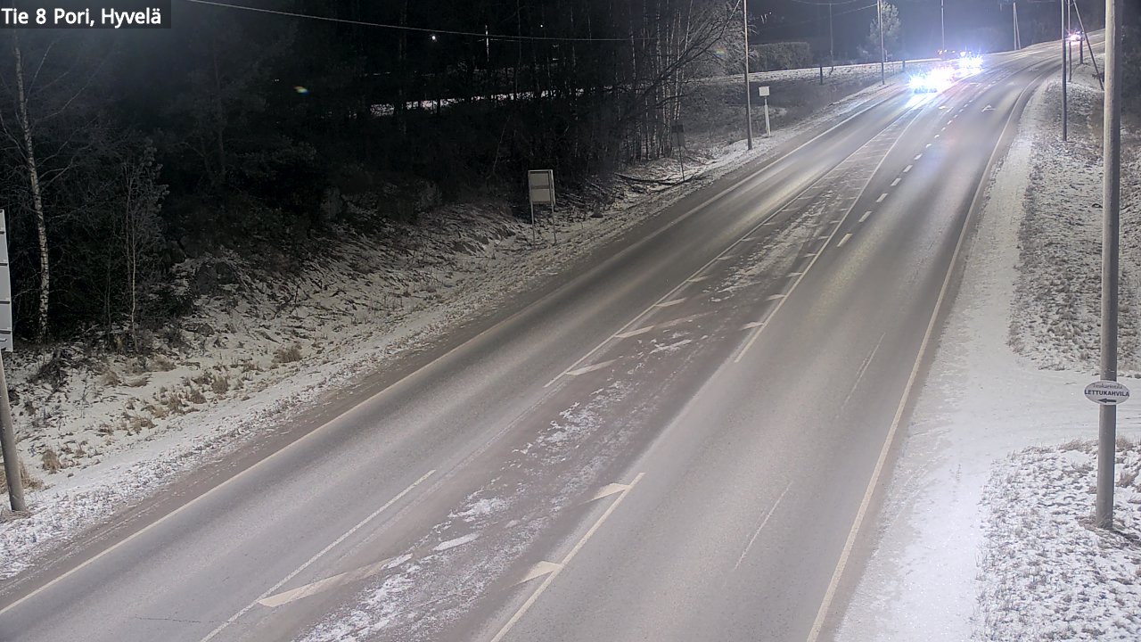 Kelikamerat Kuva Tie 8 Pori, Hyvelä, Pori, Satakunta