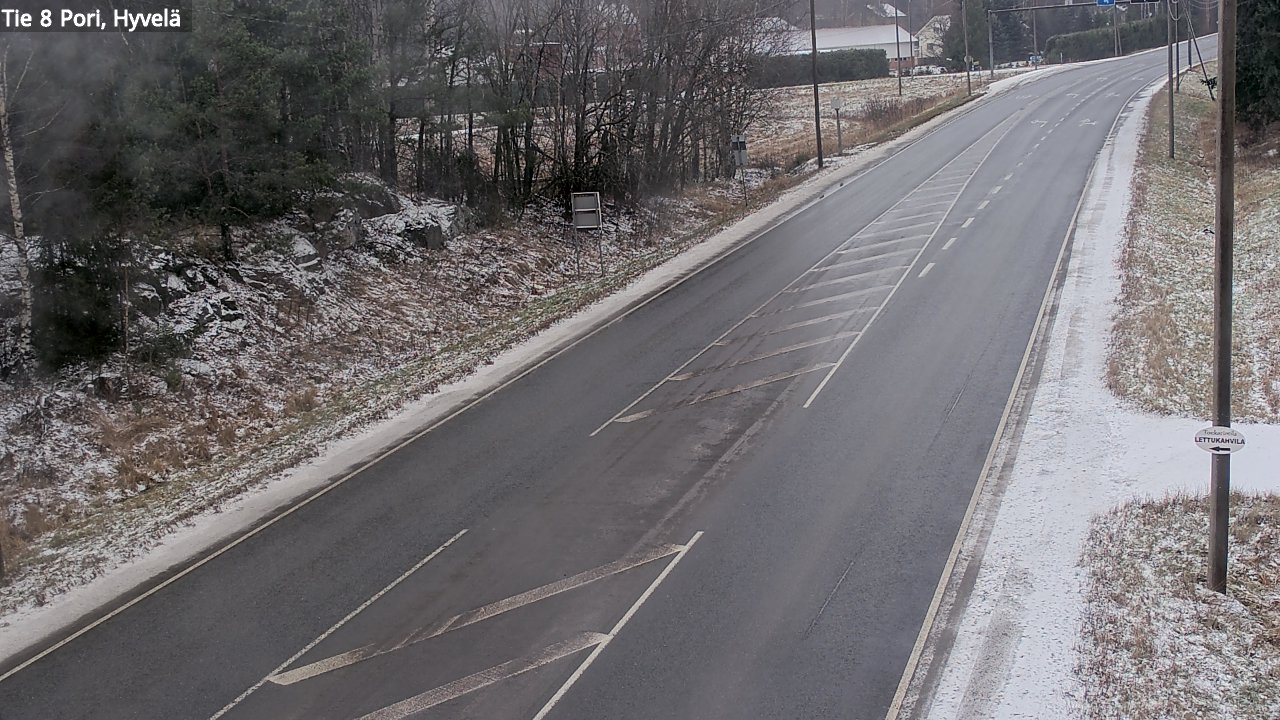 Kelikamerat Kuva Tie 8 Pori, Hyvelä, Pori, Satakunta