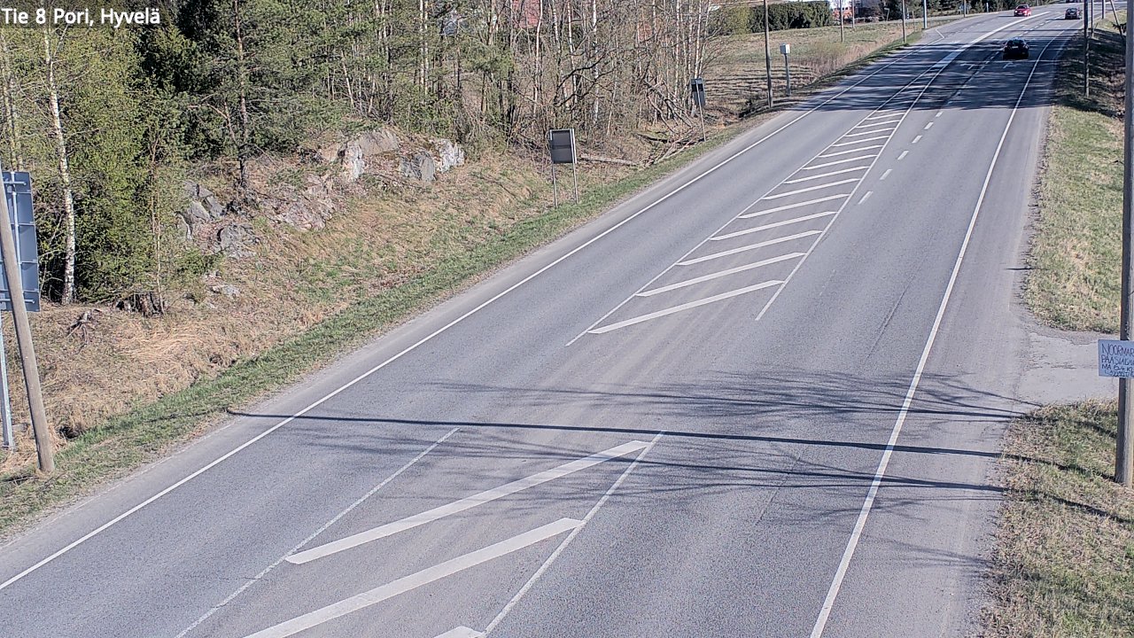 Kelikamerat Kuva Tie 8 Pori, Hyvelä, Pori, Satakunta