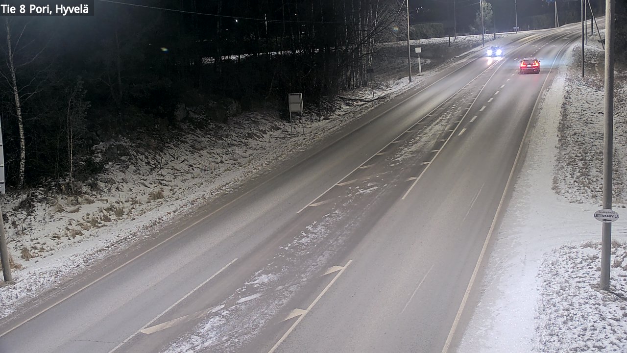 Kelikamerat Kuva Tie 8 Pori, Hyvelä, Pori, Satakunta