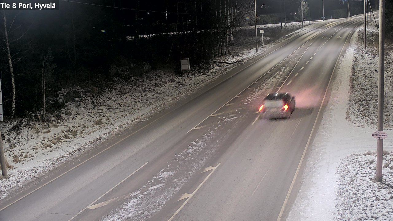 Kelikamerat Kuva Tie 8 Pori, Hyvelä, Pori, Satakunta