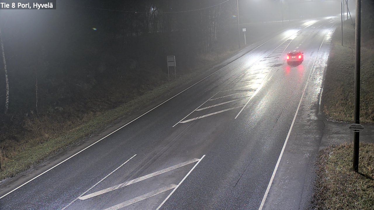 Kelikamerat Kuva Tie 8 Pori, Hyvelä, Pori, Satakunta