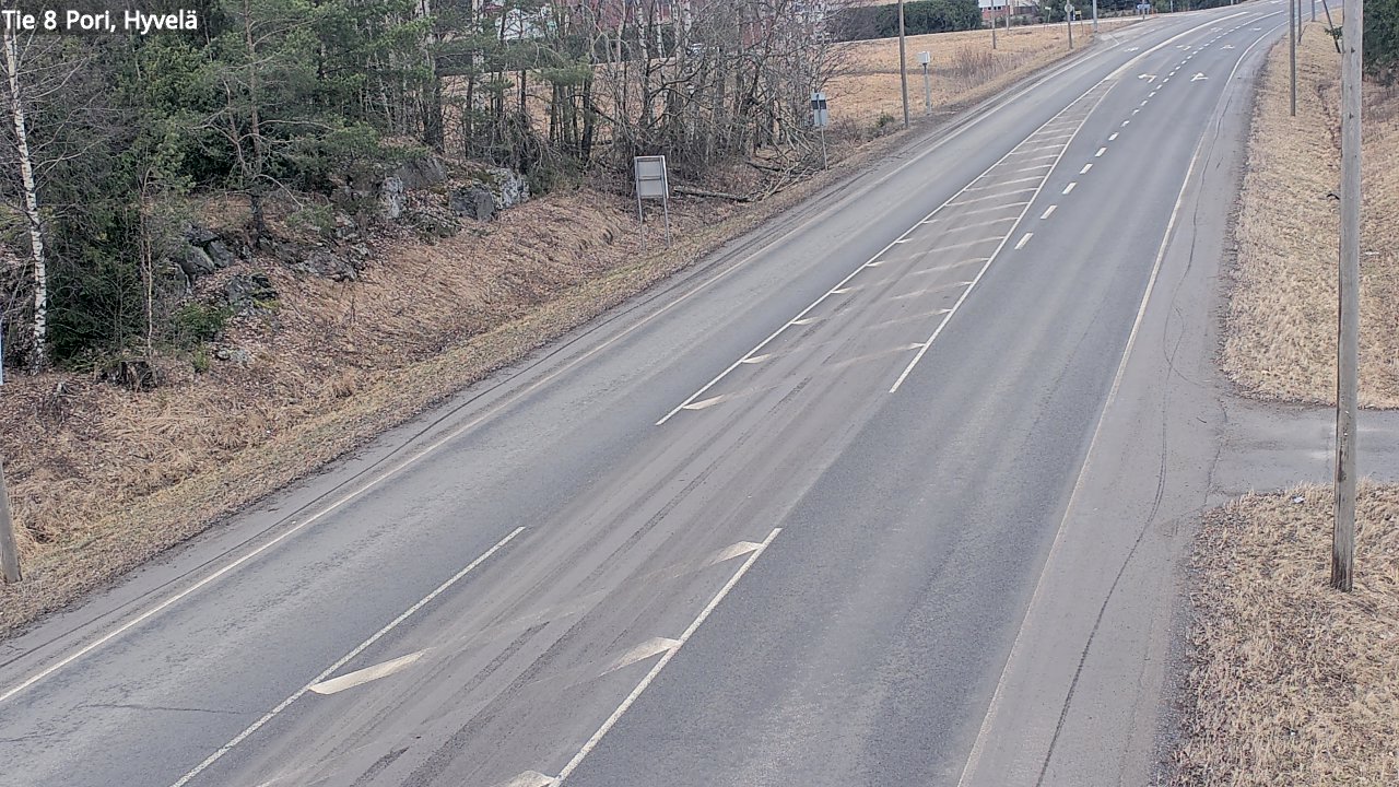 Kelikamerat Kuva Tie 8 Pori, Hyvelä, Pori, Satakunta