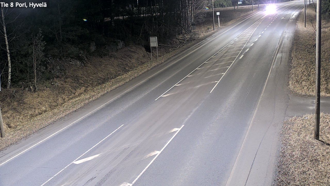 Kelikamerat Kuva Tie 8 Pori, Hyvelä, Pori, Satakunta