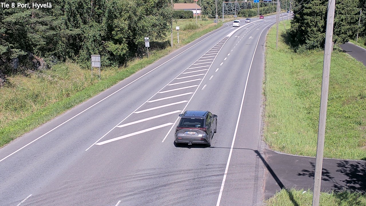 Kelikamerat Kuva Tie 8 Pori, Hyvelä, Pori, Satakunta