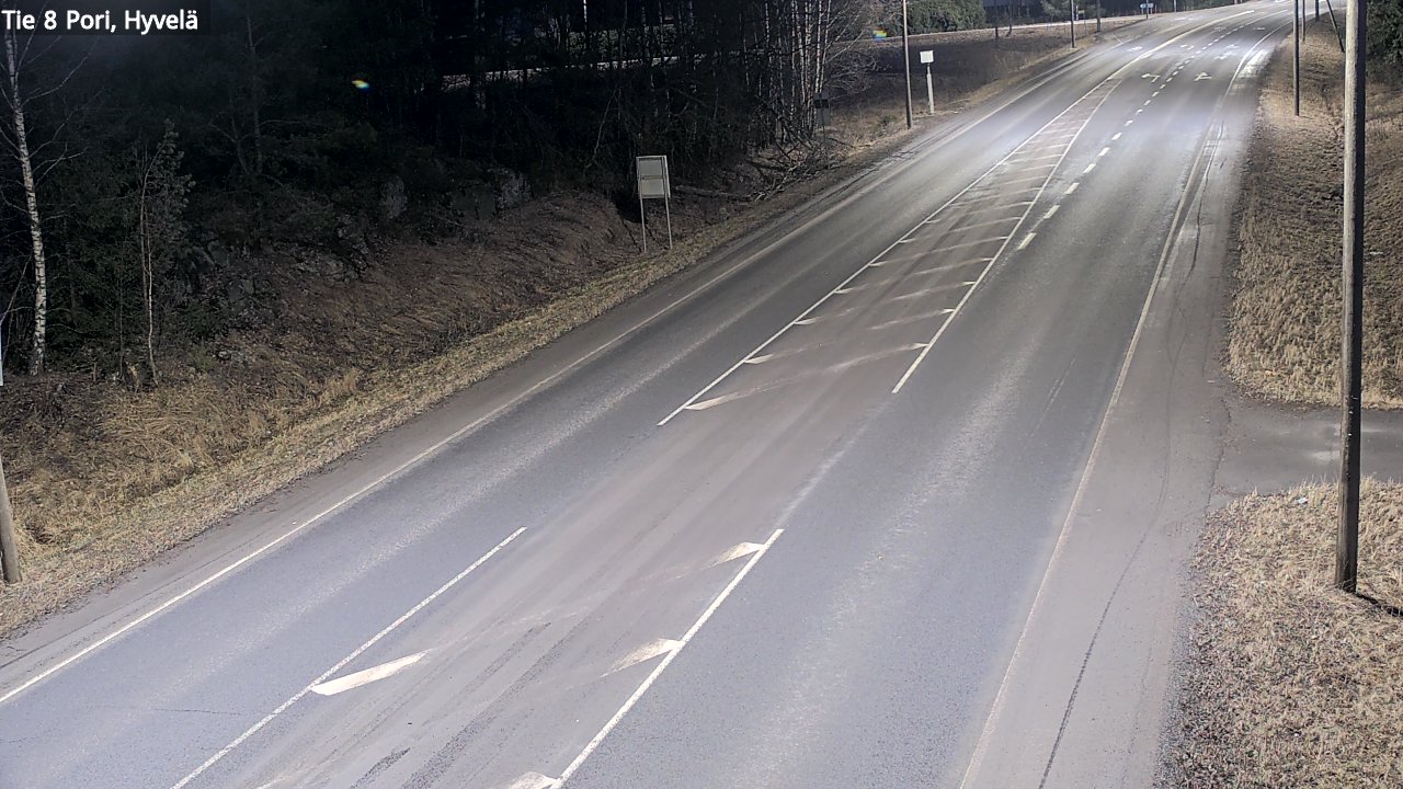 Kelikamerat Kuva Tie 8 Pori, Hyvelä, Pori, Satakunta