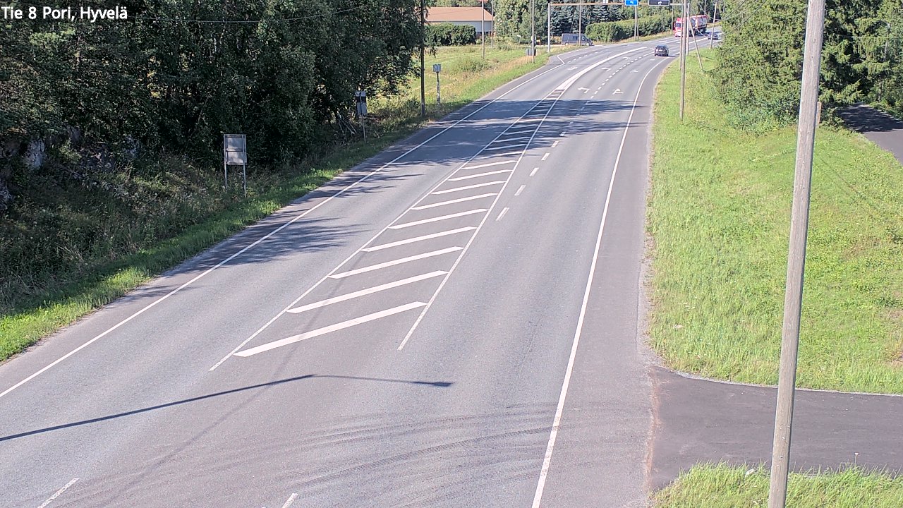 Kelikamerat Kuva Tie 8 Pori, Hyvelä, Pori, Satakunta