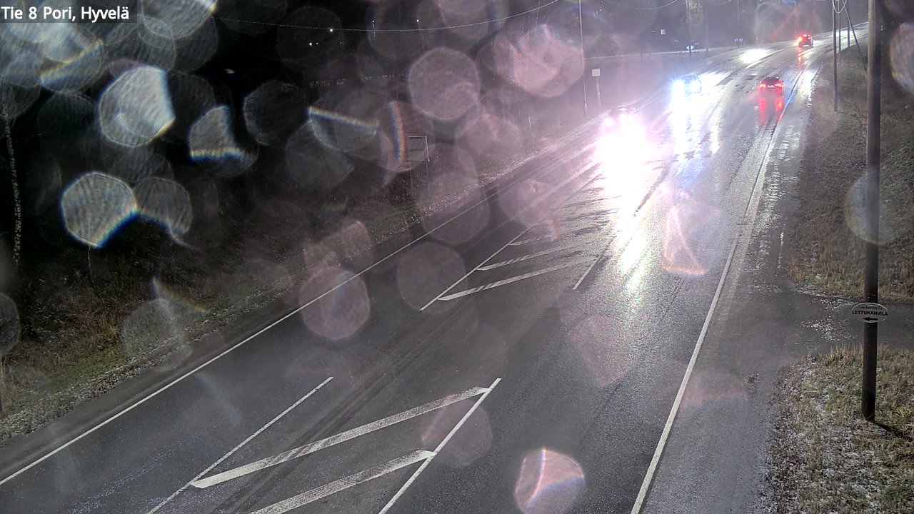 Kelikamerat Kuva Tie 8 Pori, Hyvelä, Pori, Satakunta