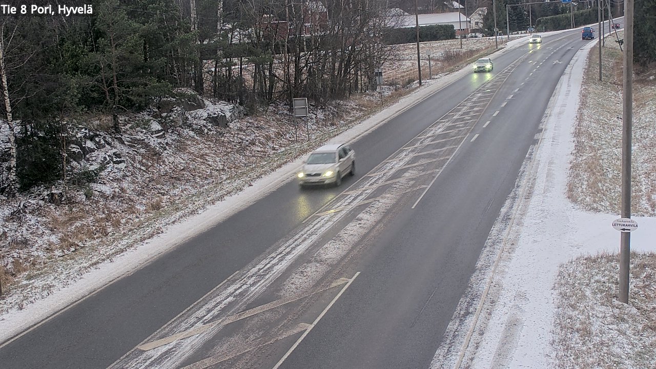 Kelikamerat Kuva Tie 8 Pori, Hyvelä, Pori, Satakunta