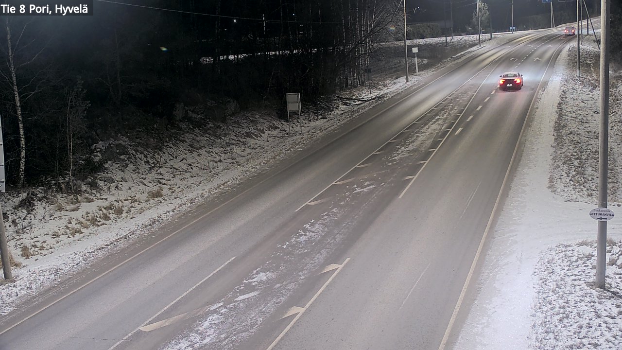 Kelikamerat Kuva Tie 8 Pori, Hyvelä, Pori, Satakunta