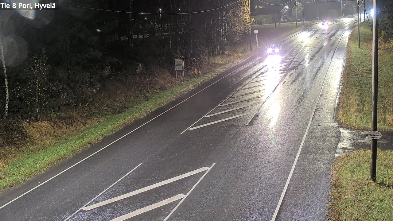 Kelikamerat Kuva Tie 8 Pori, Hyvelä, Pori, Satakunta