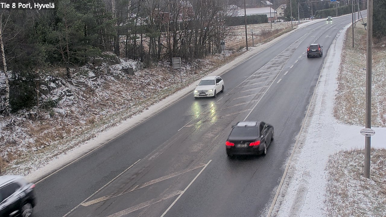 Kelikamerat Kuva Tie 8 Pori, Hyvelä, Pori, Satakunta