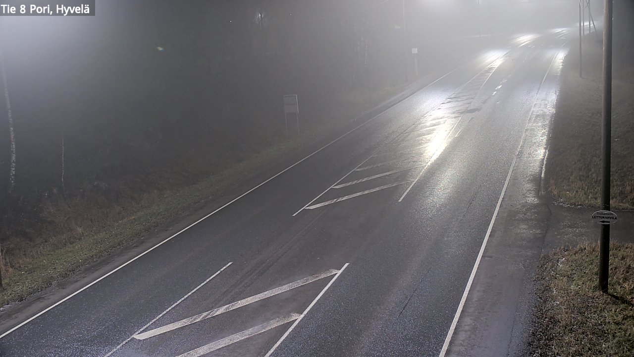 Kelikamerat Kuva Tie 8 Pori, Hyvelä, Pori, Satakunta