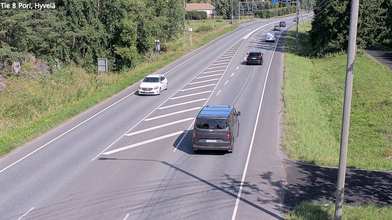 Kelikamerat Kuva Tie 8 Pori, Hyvelä, Pori, Satakunta