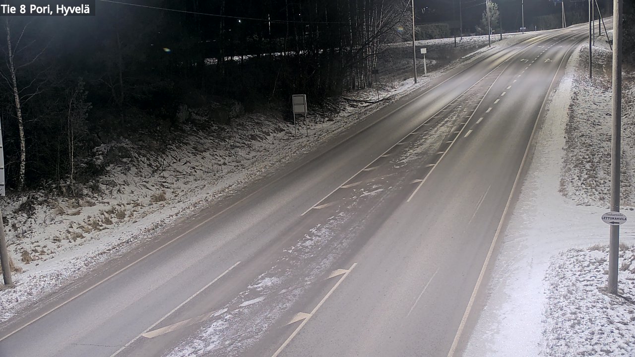 Kelikamerat Kuva Tie 8 Pori, Hyvelä, Pori, Satakunta