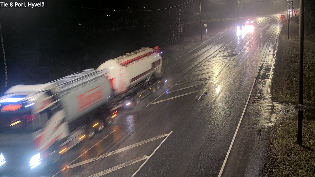 Kelikamerat Kuva Tie 8 Pori, Hyvelä, Pori, Satakunta